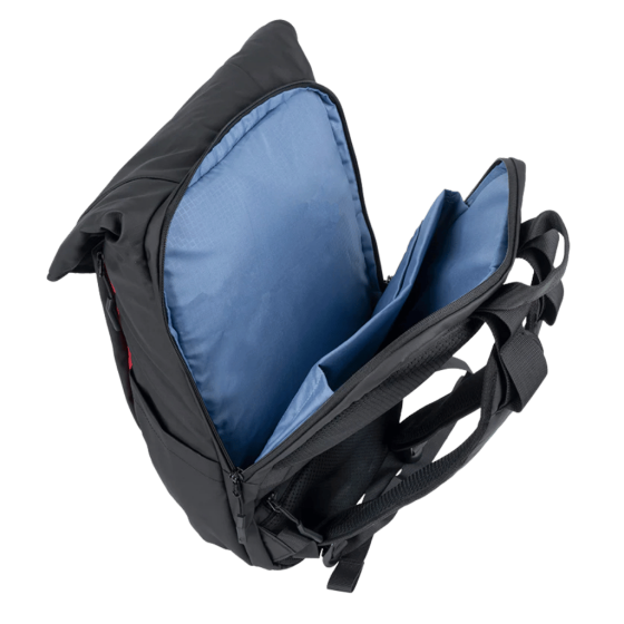 Cellini Sidekick 29340 rolltop backpack black laptop interior