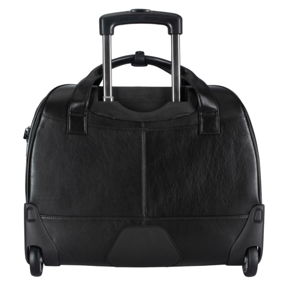 Brando Armstrong 3189 Leather Mobile Office trolley black rear png