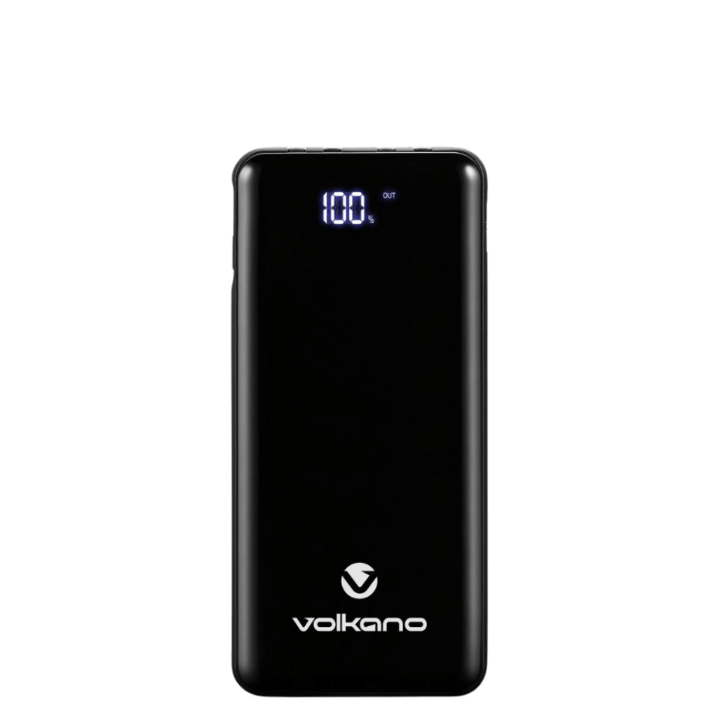 Volkano Spawn 2 1000mAh powerbank Black front transparent