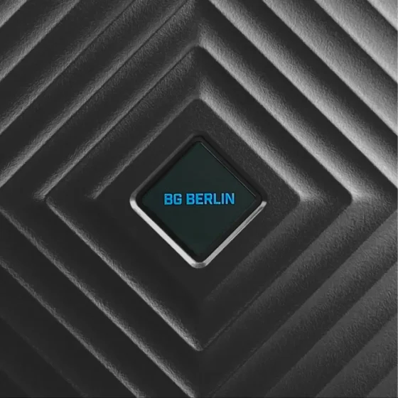 Bg Berlin Cube Spinner Jet Black Logo