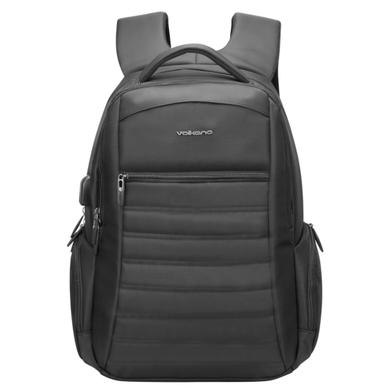 Volkano Boston VK 9173 15 6 Laptop Backpack black front