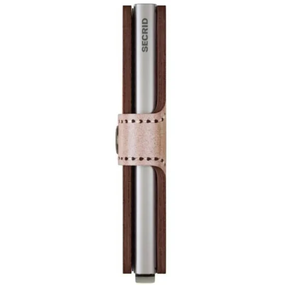 Secrid Miniwallet Metallic Mme Rose Gold Side