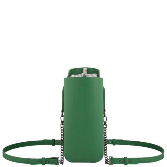Fenn Petite 9455 Green Chain Pattern Inner side