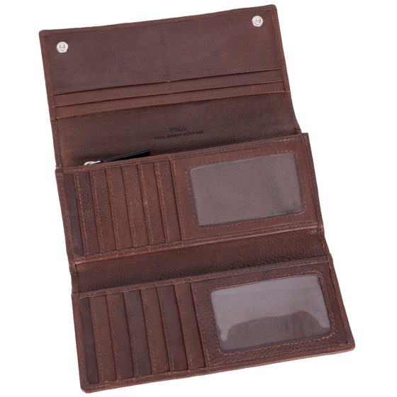 Polo Chobe PO59924 Leather multi card purse brown interior2