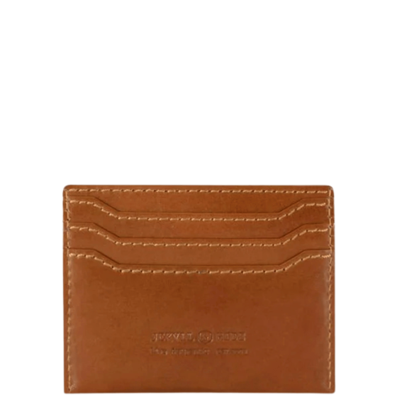 Jekyll and hide 3628 Norwegian leather card holder tan rear png