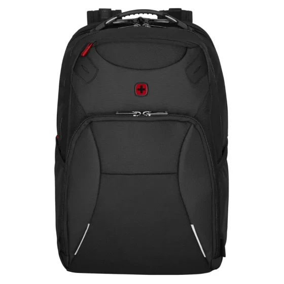 Wenger Cosmic 653187 15 inch laptop Backpack Black front jpg